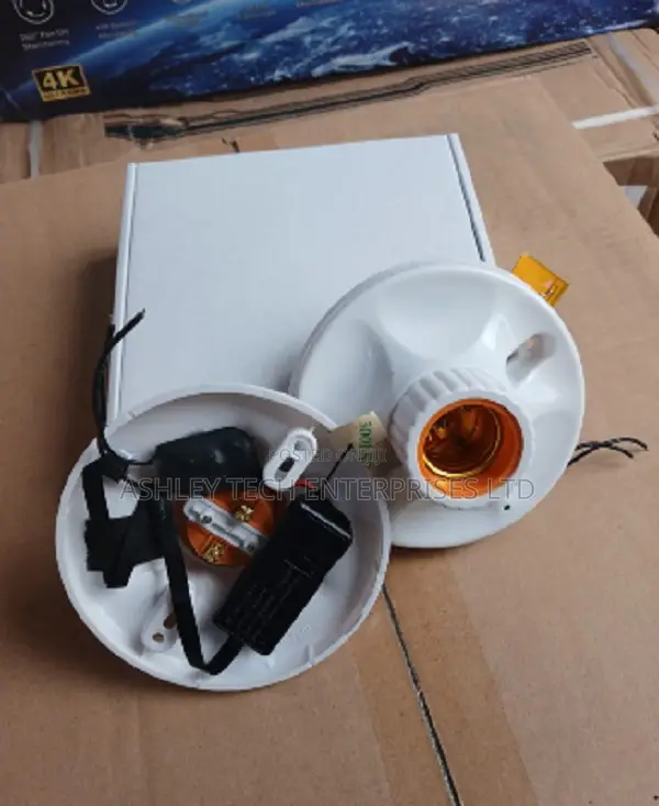 Wireless Bulb Camera – 360° Panoramic CCTV
