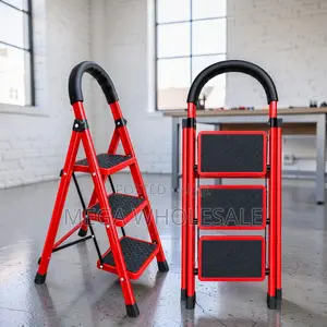2,3,4 5 Step Folding Ladder Strong Hinges for Construction Tasks