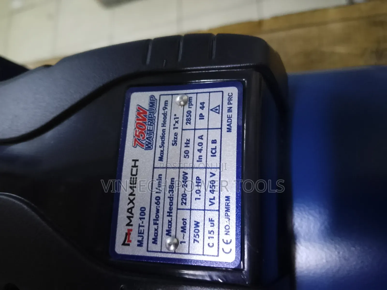 1 HP Booster Pump/Maxmech Booster Pump/Mjet-100