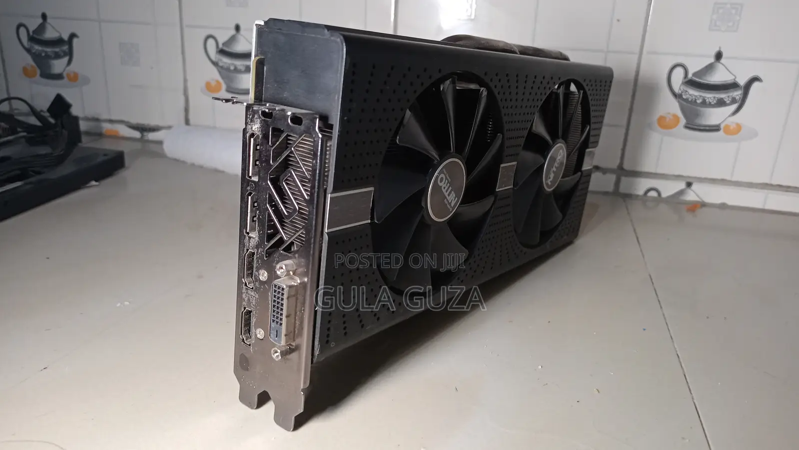 Amd Sapphire Nitro Rx580 8gb Ddr5 Gpu