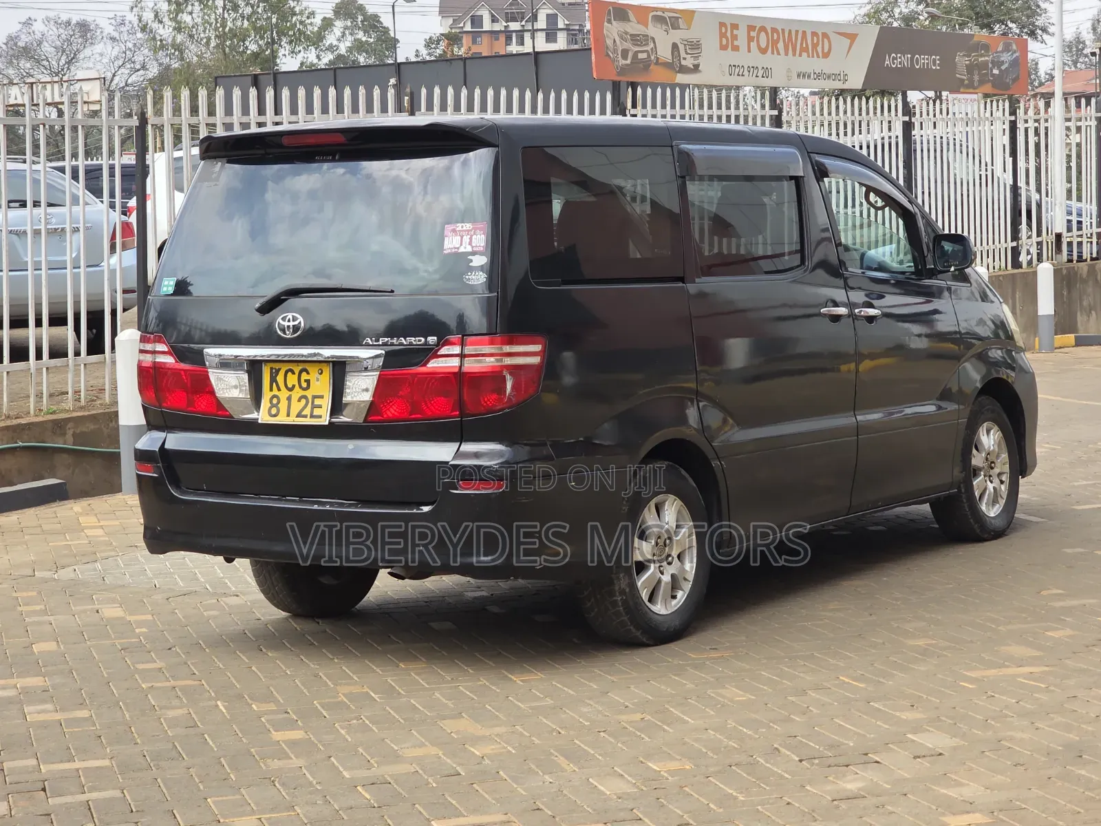 Toyota Alphard 2008 Black