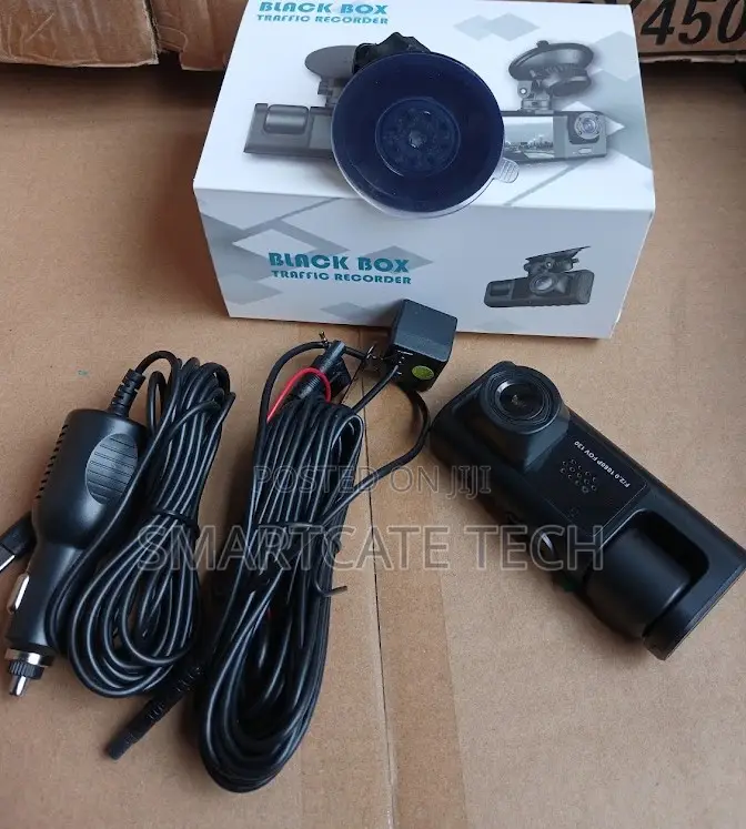 3-in-1 Dash Camera | Front, Rear Inside | HD Video