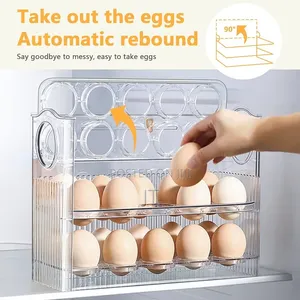 3 Layer Aclyric 30 Egg Storage Fridge Box