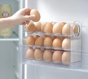 3 Layer Aclyric 30 Egg Storage Fridge Box