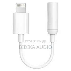 Lightening to Aux 3.5mm Audio Earphones Jack Adapter