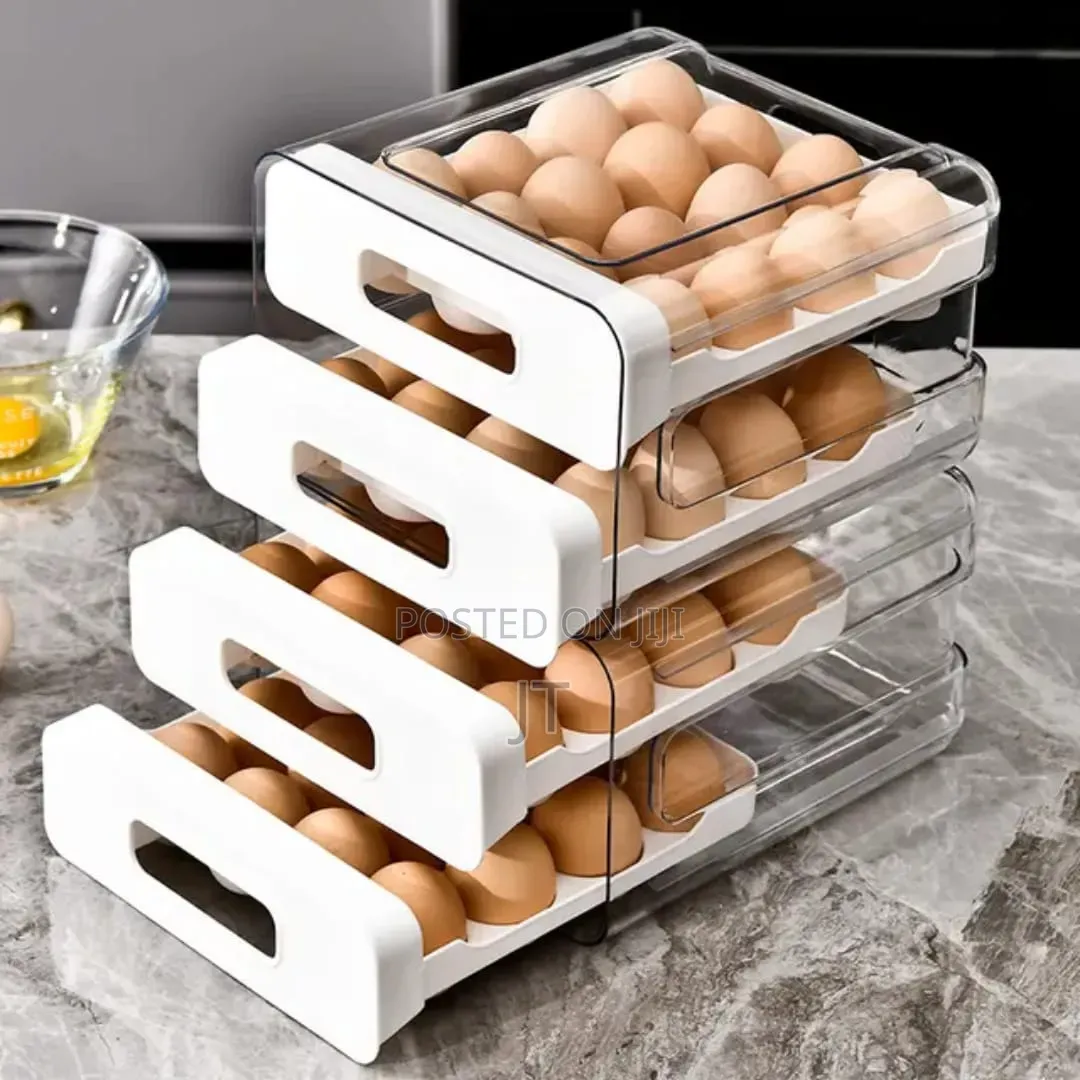 Acrylic Double Layered Egg Storage Box/Egg Tray