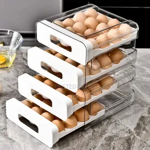 Acrylic Double Layered Egg Storage Box/Egg Tray