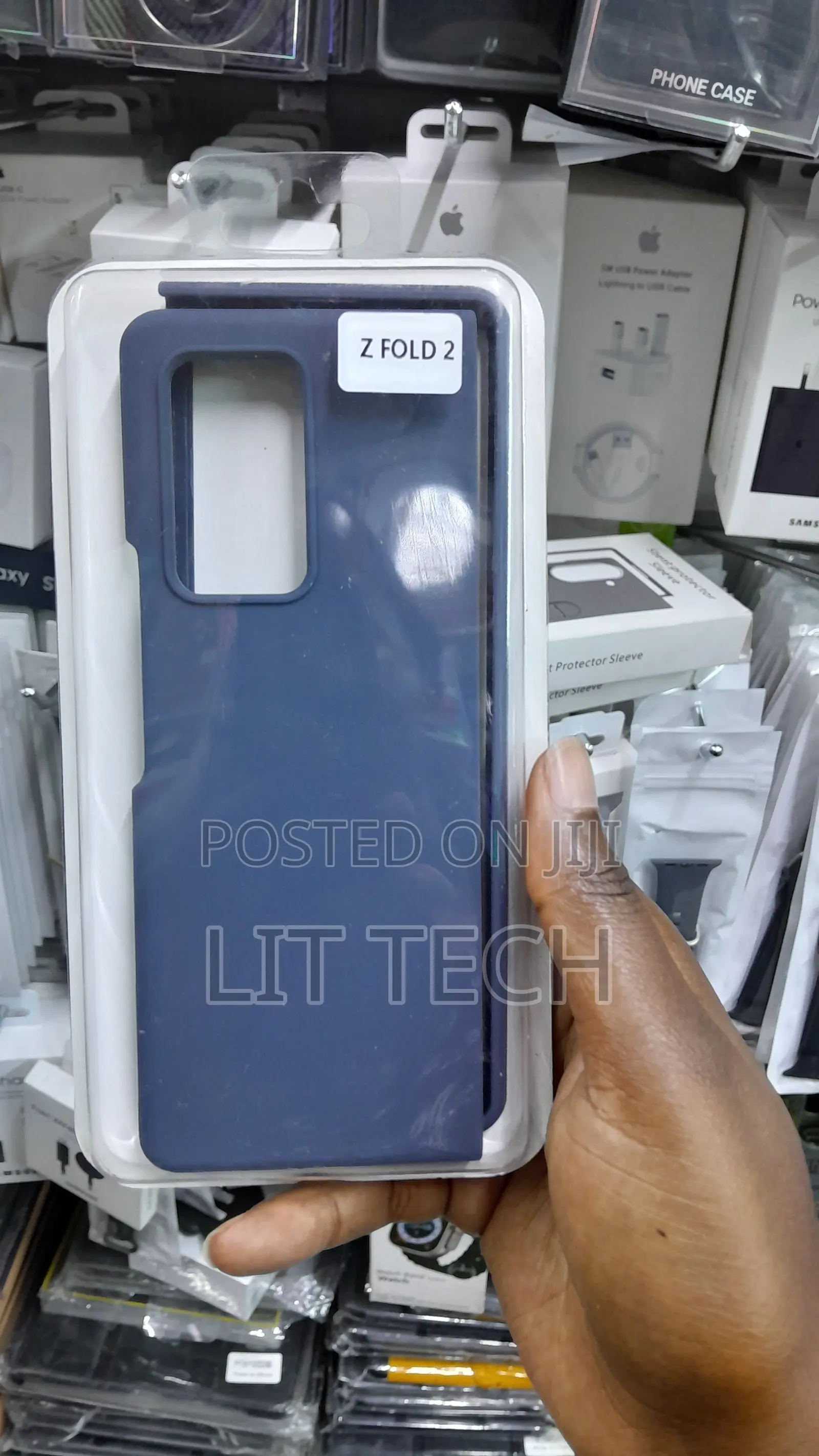 Samsung Z Fold 2 5G Silicone Shockproof Protective Cover