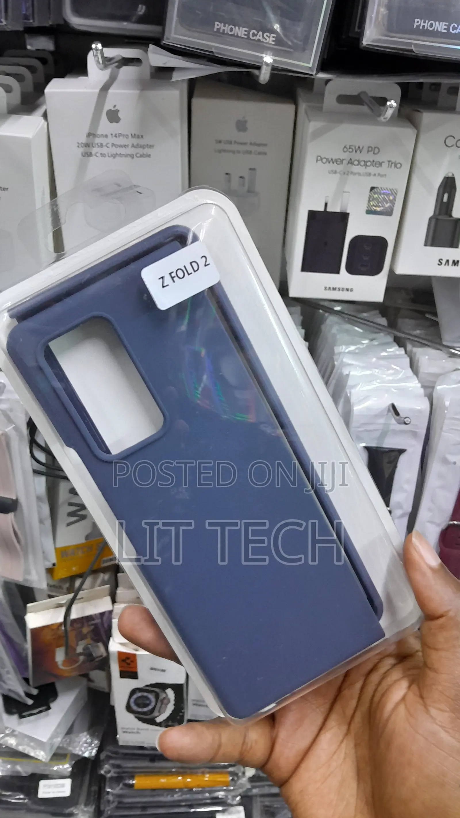 Samsung Z Fold 2 5G Silicone Shockproof Protective Cover