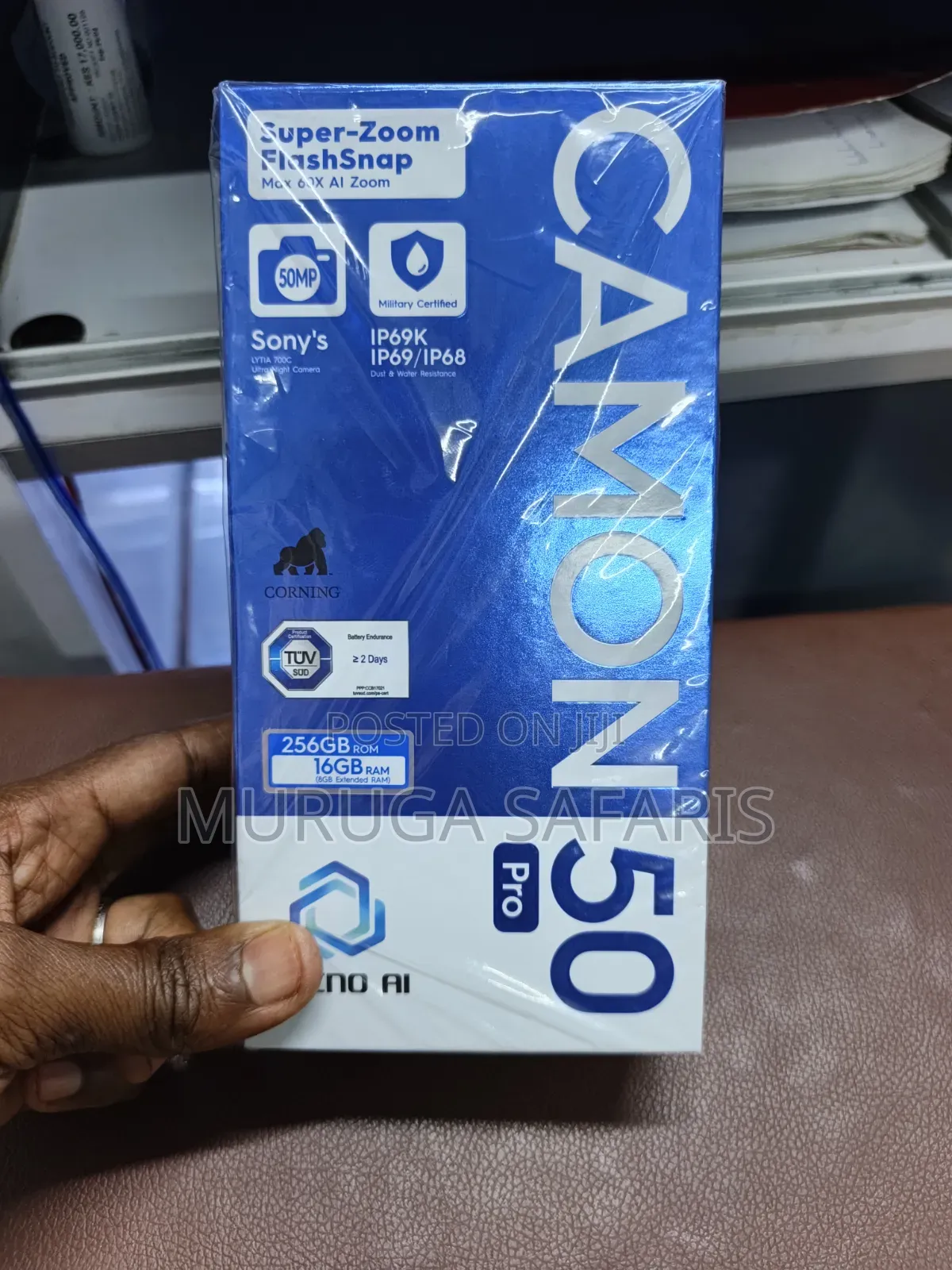 New Tecno Camon 50 Pro 256 GB Green