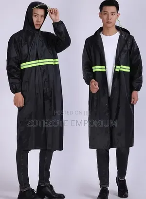 Adult Raincoat With Cap