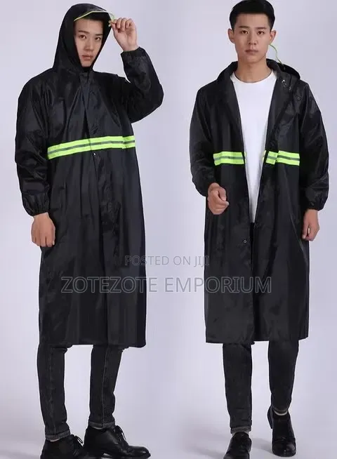 Adult Raincoat With Cap