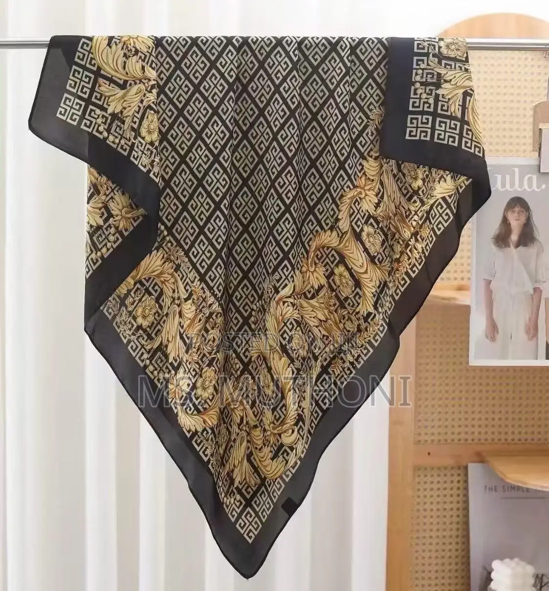 Effortless Elegance in 70x70 Scarf 