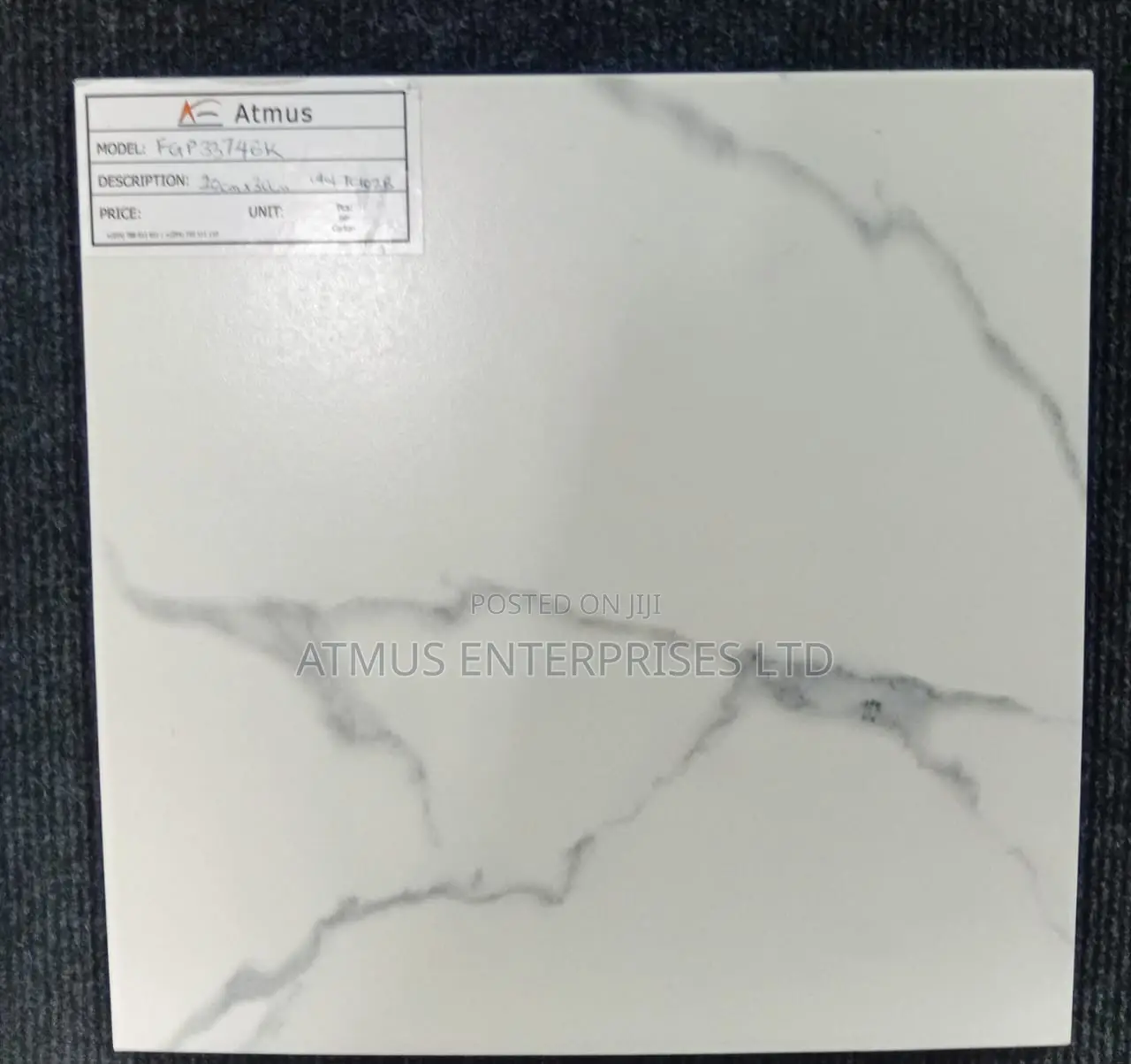 Twyford FGP33746K Tile