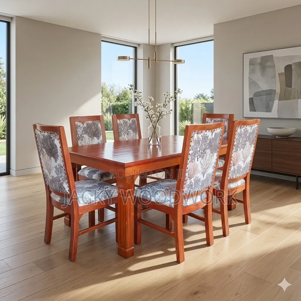 Contemporary Patterned Upholstered Set