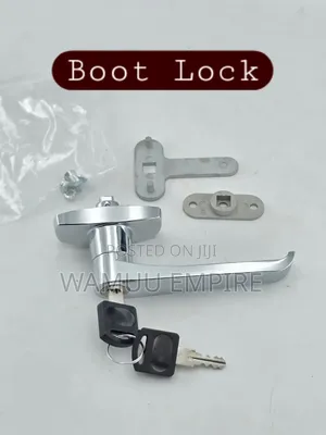 Chrome-Plated Zinc Alloy L-Type Lever Handle Cam Lock,
