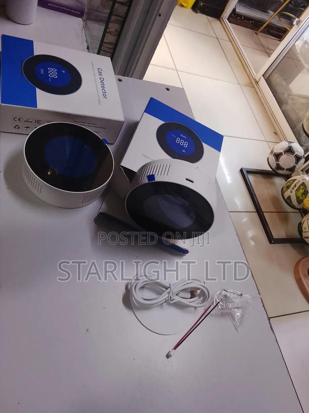 Natural Gas and LPG Detector Sensor Featuring App Connection & Siren