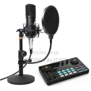 Sound Card Mixer ,Microphone Interface Audio Studio External Sound