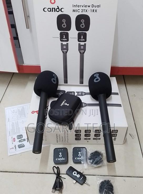 Good Quality Candc Interview Dual Wireless Microphone System - main view