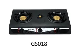 AILYONS 3 Burner Stainless Top Gas Cooker Burner