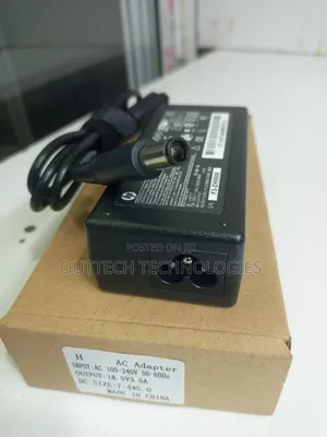 HP Big Pin Laptop Charger Adapter 18.5V 3.5A (65W)