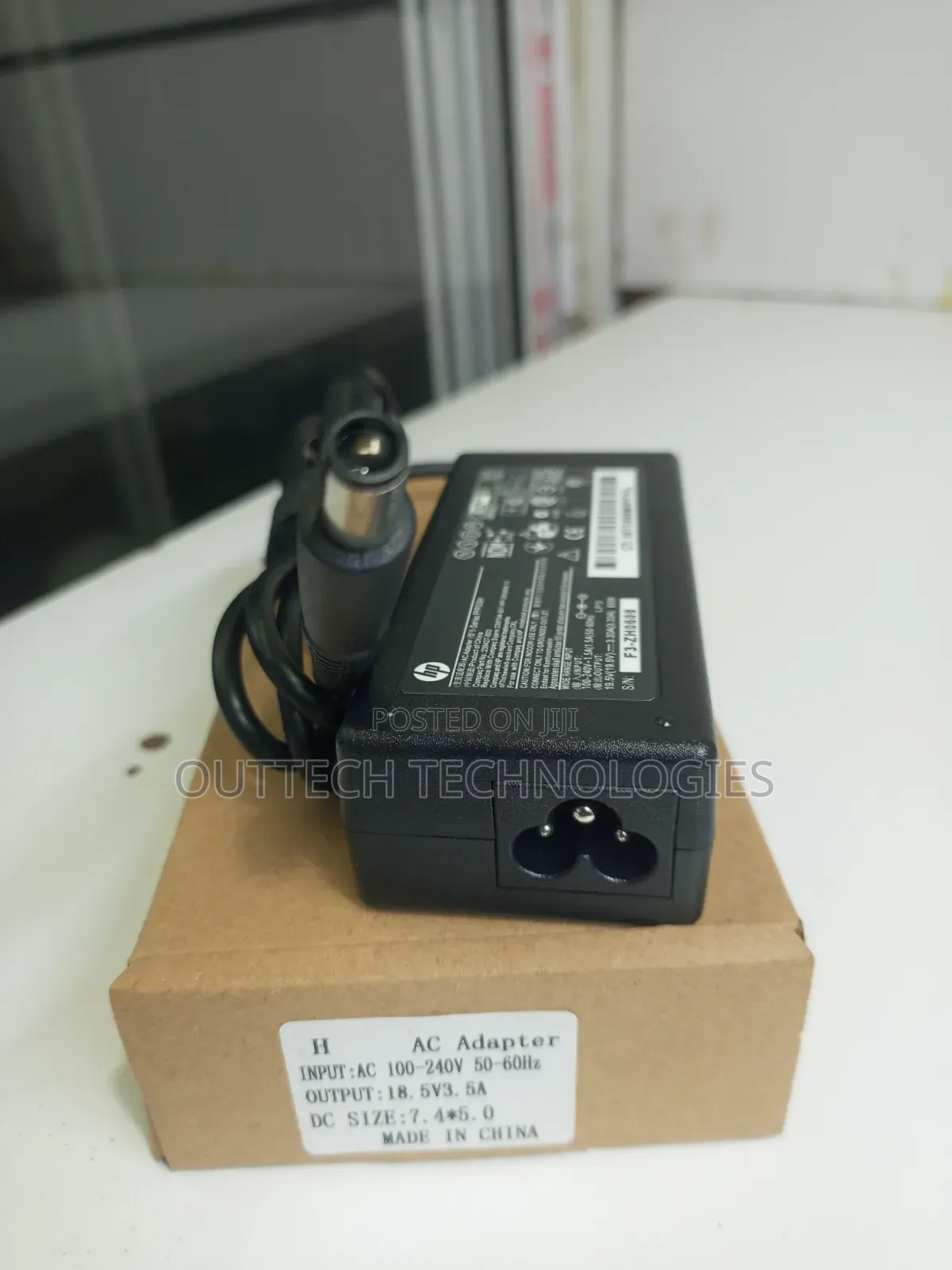 HP Big Pin Laptop Charger Adapter 18.5V 3.5A (65W)
