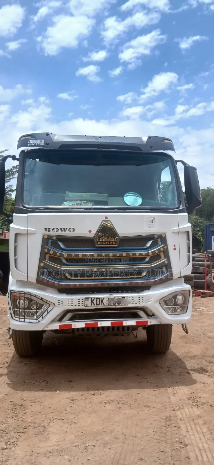 Howo Tipper 2023 White