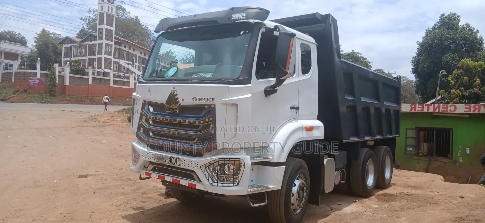 Howo Tipper 2023 White