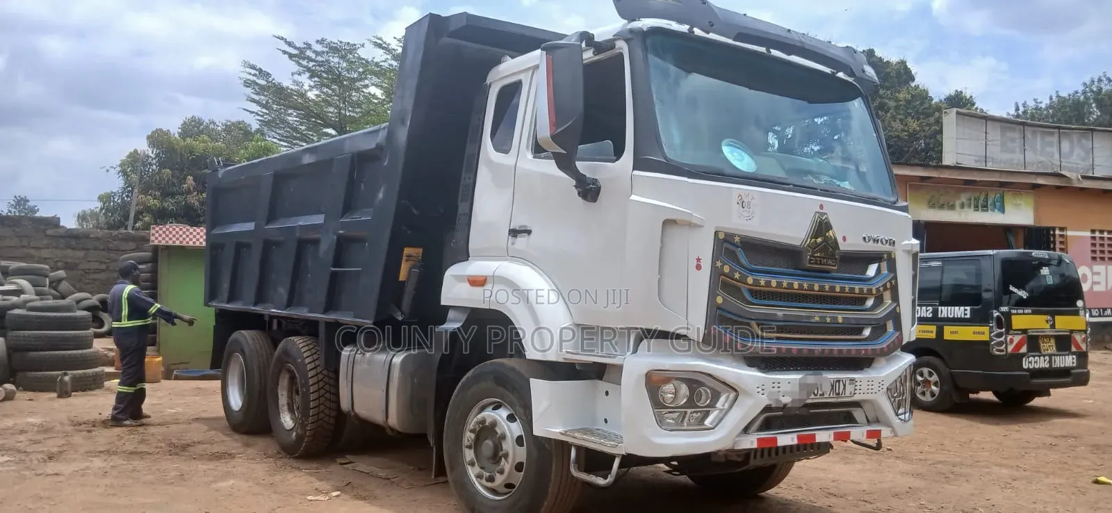 Howo Tipper 2023 White