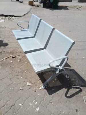 3 Seaters Heavy-Duty Office Bench