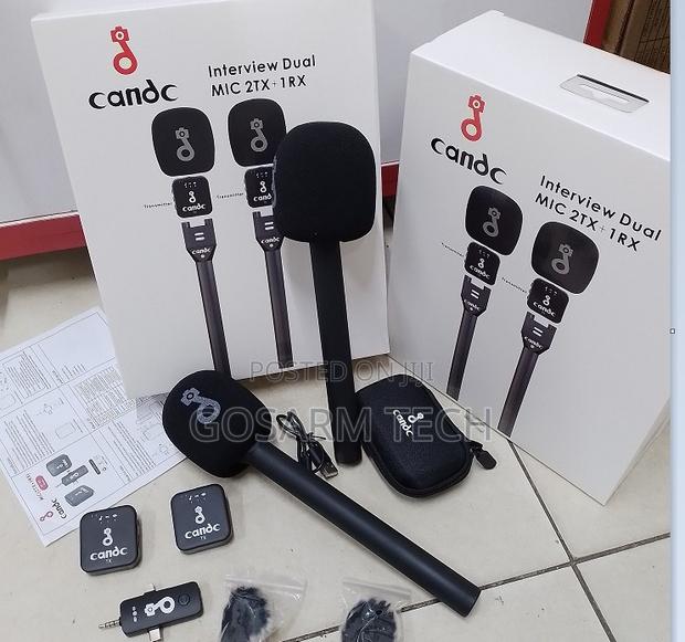 Wireless Handheld Candc Interview Dual Microphone for Vlogs - main view