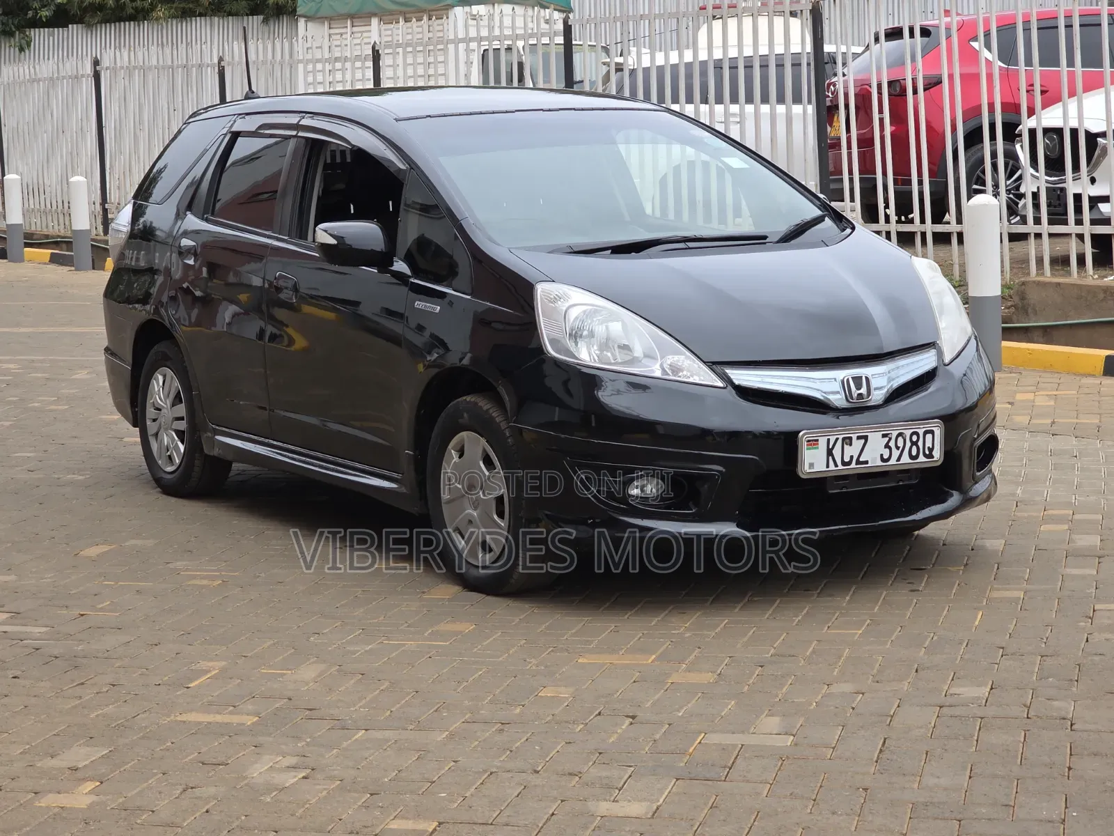 Honda Fit Shuttle 2013 Black
