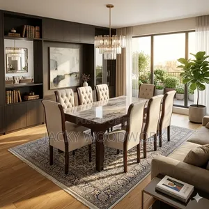 Luxury Marble-Top Formal Set