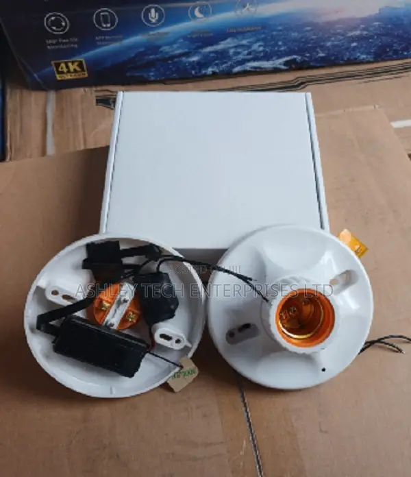 Smart Bulb Security Camera – Motion Detection WiFi