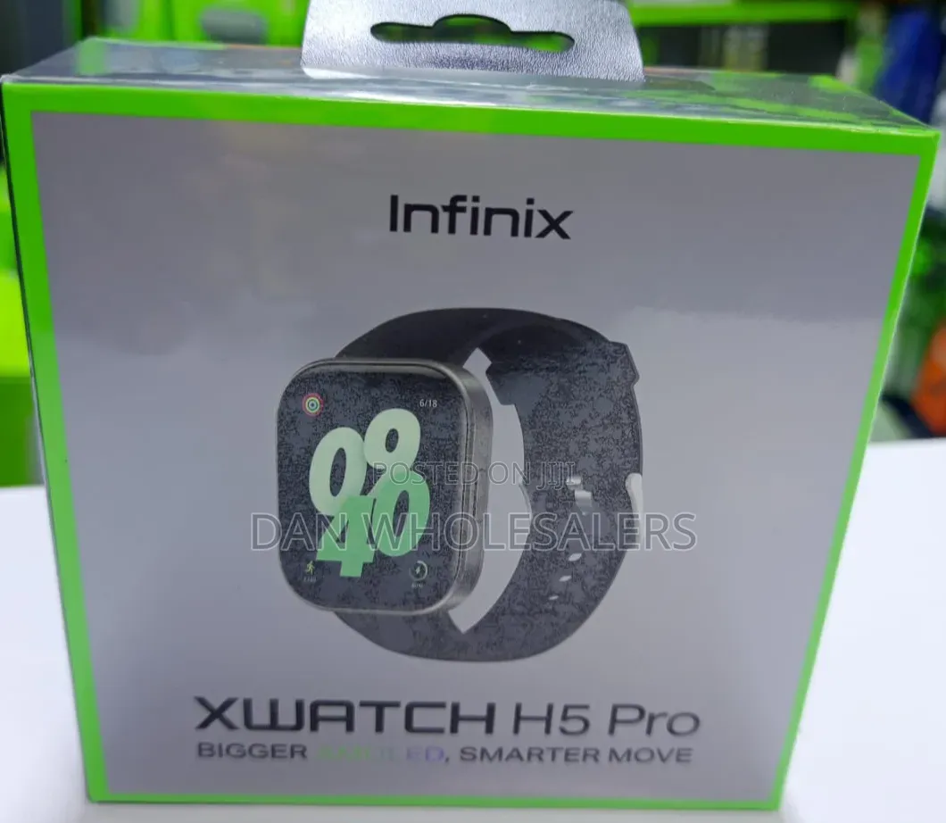 Infinix Xwatch H5 Pro - Bigger AMOLED Display Smart Watch