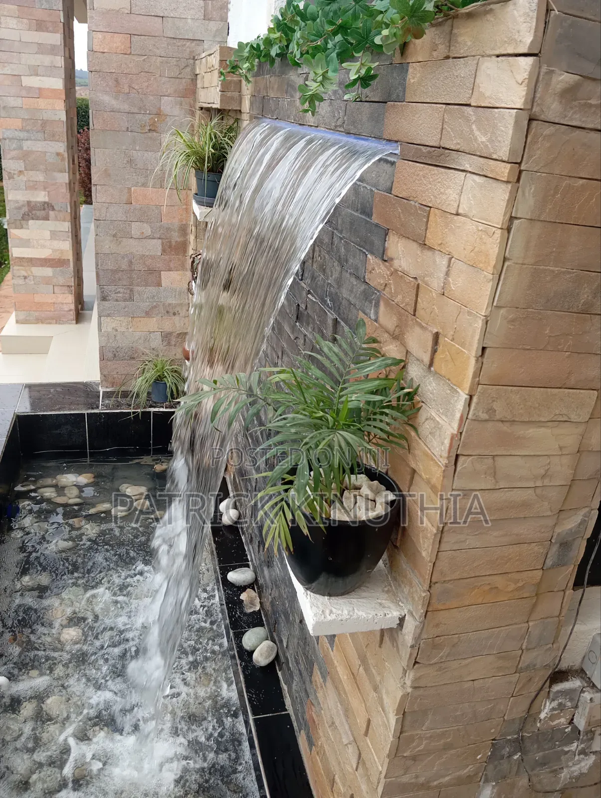 Artificial Waterfalls Fishponds Fountains