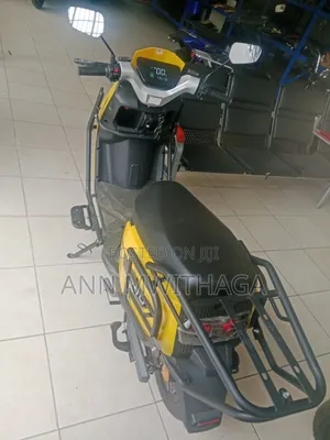 New Motorcycle 2022 Yellow