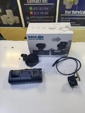 3-in-1 Dash Camera Car Traffic Recorder With Rear and Front Camera