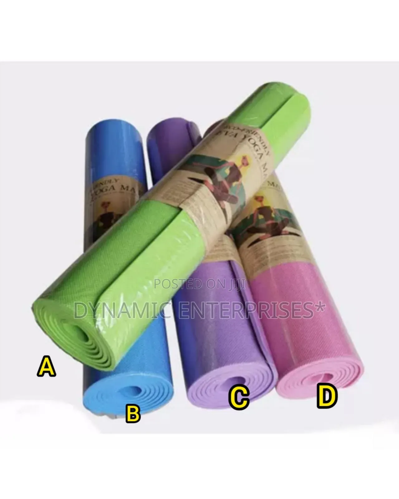New Arrivals Exercise Eva Yoga Mats - 5mm Colors: Purple