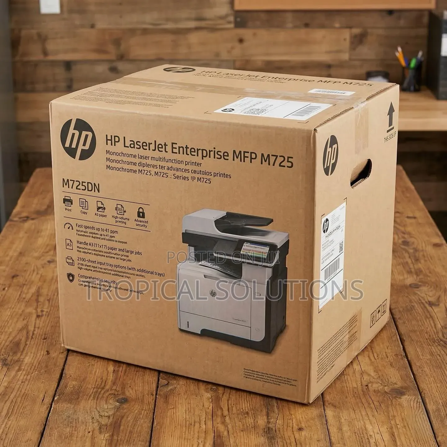 HP Laserjet Enterprise MFP M725dn Printer M725dn