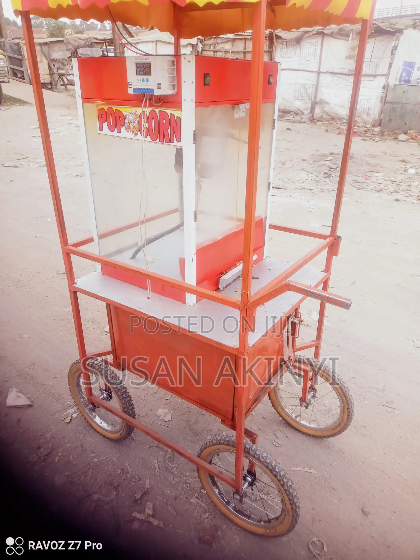 Caramel Popcorn Machine