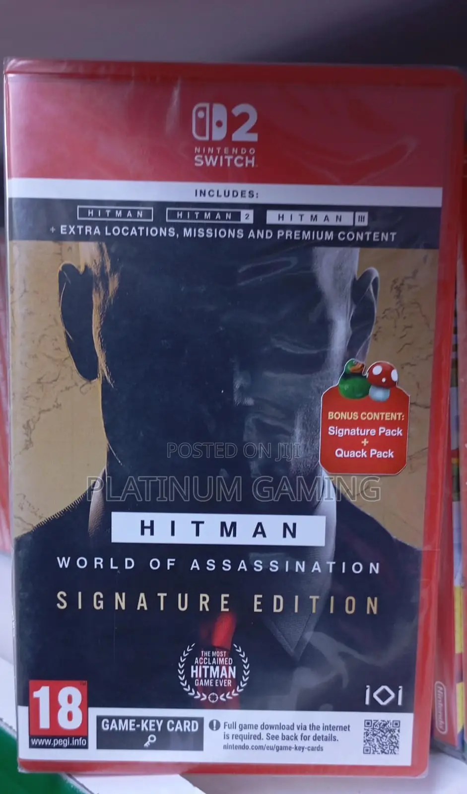 Hitman World of Assassination: Signature Edition -Ninitendo Switch 2