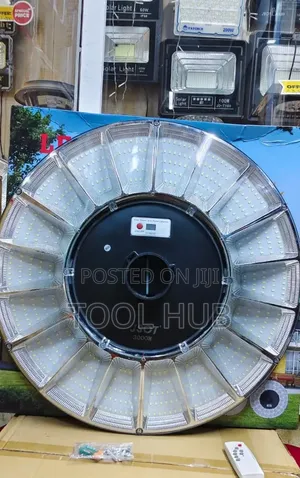 JSOT 3000W All-in-One Circular UFO Solar Street Light