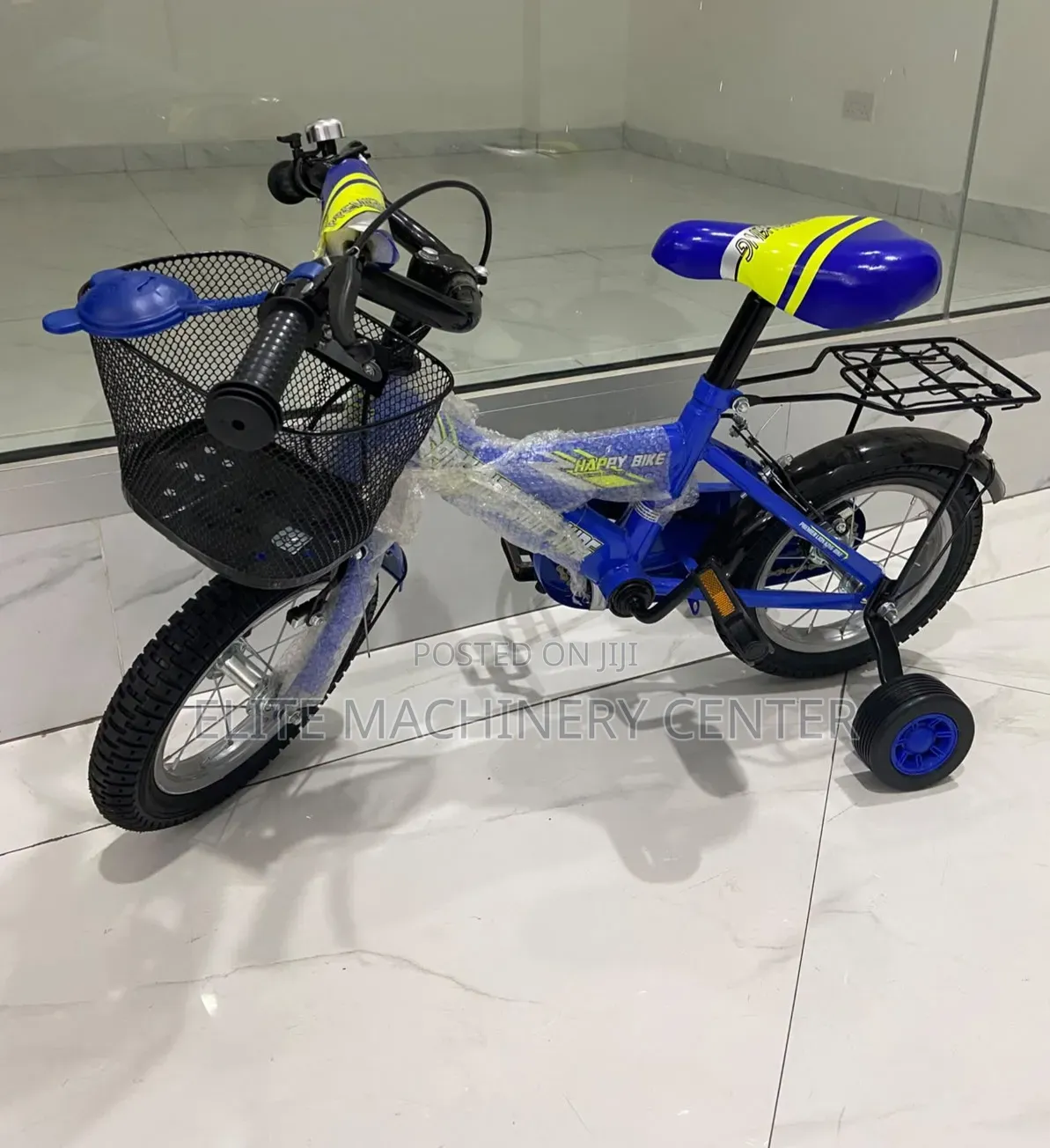 12 Children's Beginner Bicycle Equipped With Training Wheels,