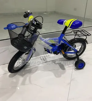 12 Children's Beginner Bicycle Equipped With Training Wheels,