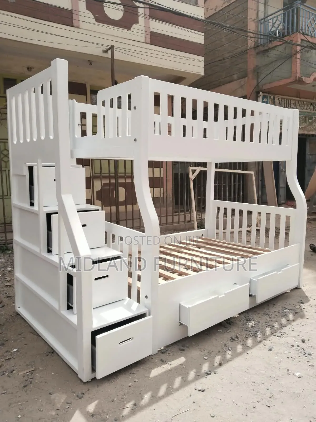 Double Decker Bunk Bed With Storage Available on Order