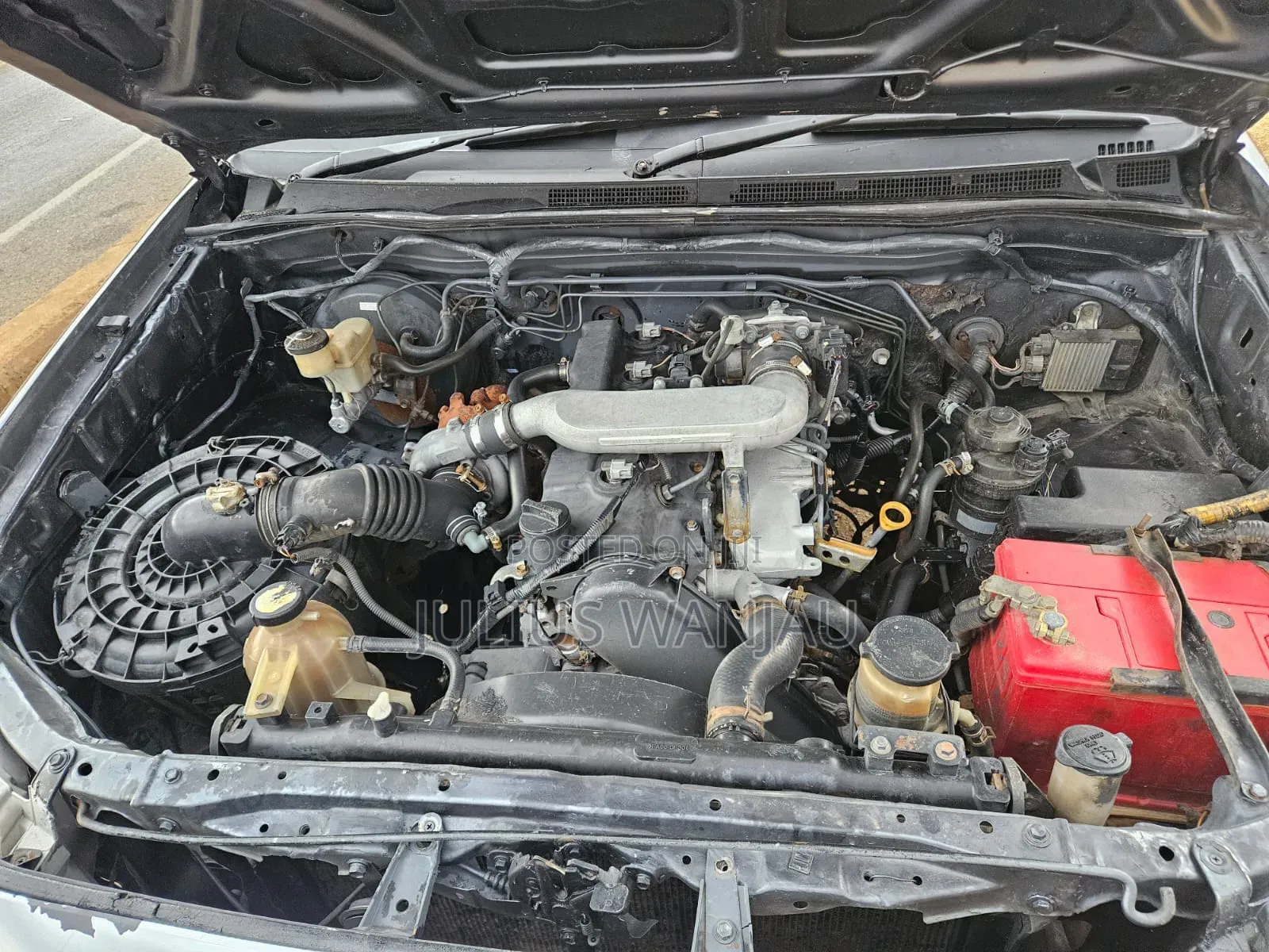Toyota Hilux 2.5 D-4D 2008 Black