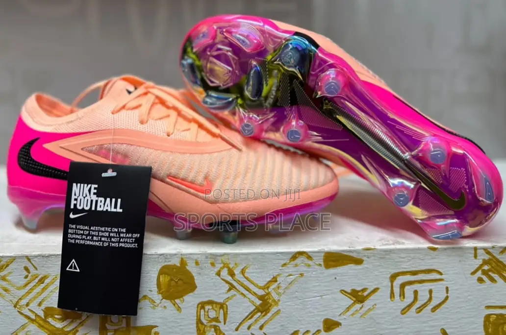 Phantom GX 6 Pink FG Soleplate Size #38 Football Boots