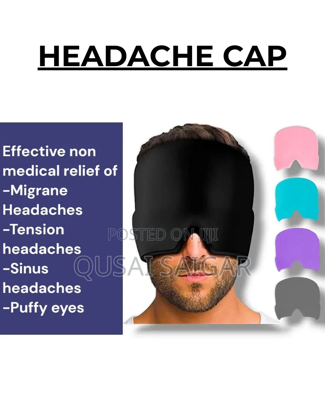 Headache/Migraine Cap