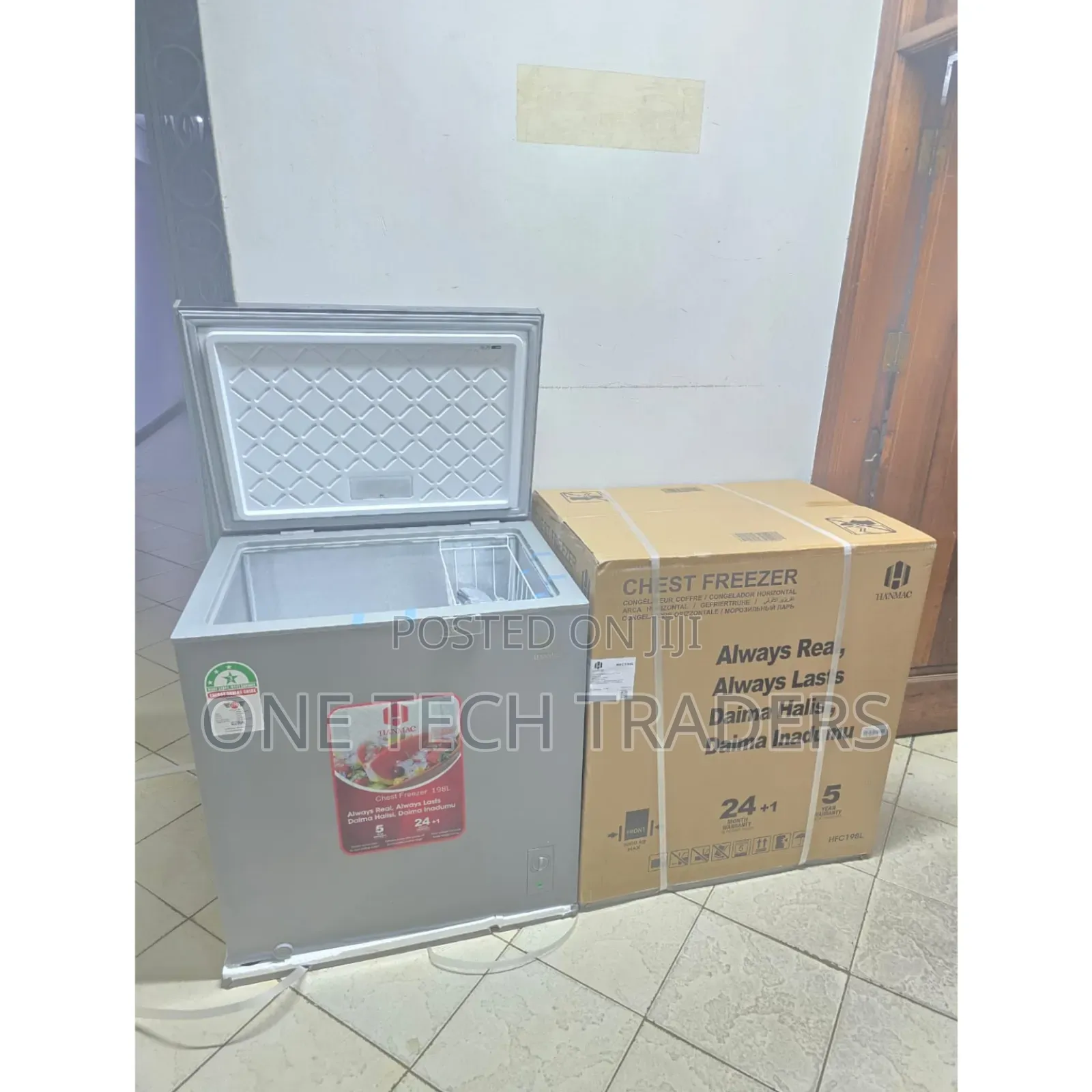 198l Litres Hanmac Chest/Deep Freezer